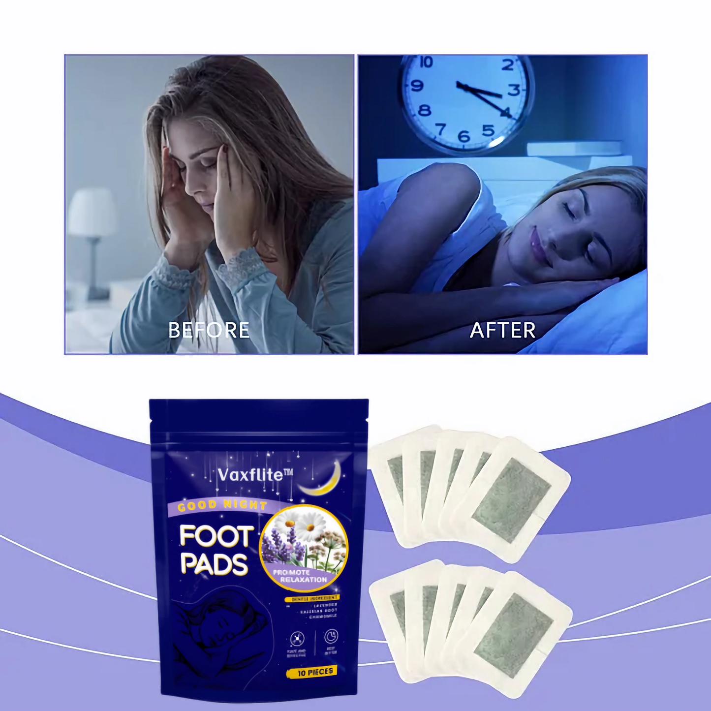 🌙🌙🌙Deep Sleep Detox Foot Patch🦶 – Cleanse & Slim While You Rest